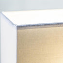 Lampara Mesa Ceramica Quad Blanco 11X29 Cm