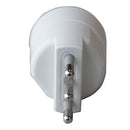 Adaptador Schuko 16A blanco