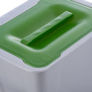 Basurero Colgante 5 Litros Plastico Gris
