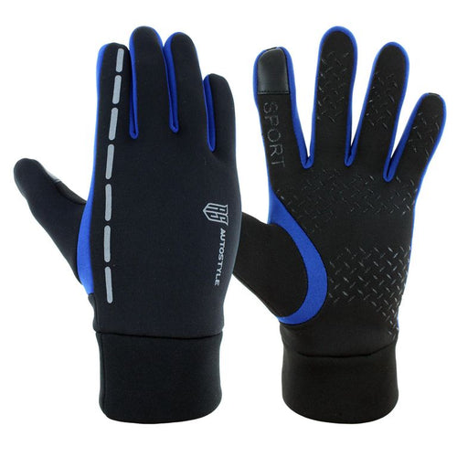 Guante Termico Hombre de PVC M Azul, negro y blanco