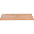 Tabla Para Picar De Madera 24X48 Cm Cafe