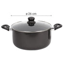Olla de Aluminio 26 cm 5 Lts