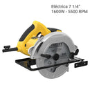 Sierra circular electrica 7 1/4 1600W..