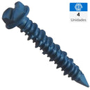 Tornillo Concreto Concreto 3/4 mm 1/4 4 unidad(es)