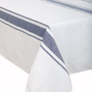Mantel Rectangular 180x240 cm Raya Azul/blanco