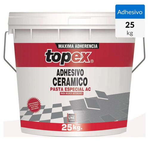 Adhesivo Ceramico Muro Superficie Flexible 25 kg