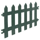 Reja para jardin de plastico 300 cm verde