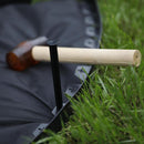 Set Borde Jardin PVC 4 cm 10 metros Negro