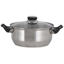 Bateria de cocina 5 Piezas Acero inoxidable Gris