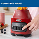 Licuadora Con Teclas 1.5 Litros Rojo Blstpegrpb-052