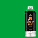 Pintura Metalizada en Spray Spray 0.4 l Brillante Verde metalico