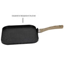 Plancha Induccion 26.8 cm Aluminio Negro