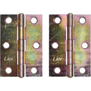 Set Bisagras L38 2,5 Zincado 2 un