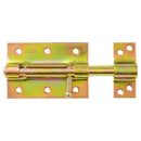 Picaporte para puertas 100 mm dorado