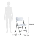 Silla Plegable Blanca