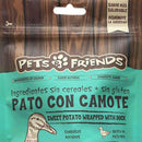 Snack perro de pato con camote 100 gr