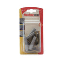 Tarugo Nylon SX8mm + Tornillos 5x45mm 10 unidades