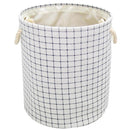 Canasto Para Ropa Checker 35X40X35 Cm 38 L Blanco