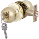 Cerradura acceso bola bronce pulido fx