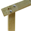 Perno coche c/tuerca y golilla acero inoxidable 1/4x2 1/2 2unid