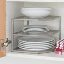Repisa Esquinero Para Mueble Cocina 25.5X1.5X26 Cm Acero