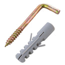 Tarugo Con Tornillo 8 Mm 4 Unidades