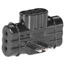 Enchufe Triple Plano 10 A 2P+T