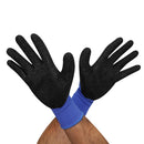 Guante De Poliester L Azul/Negro