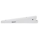 Soporte doble graduable metal 22 cm blanco