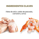 Alimento humedo para Gato Todas las edades Atun-camaron 70 gr