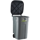 Basurero Contenedor 140 L Negro Con Ruedas