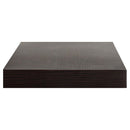 Repisa Mural MDF 1 Nivel(es) 25x25x25 cm Chocolate