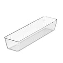 Set 6 Organizadores 8.8x31.7x16.2 cm Transparente