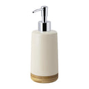 Dispensador De Jabon Bambu Beige