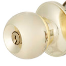 Cerradura dormitorio bola bronce pulido fx