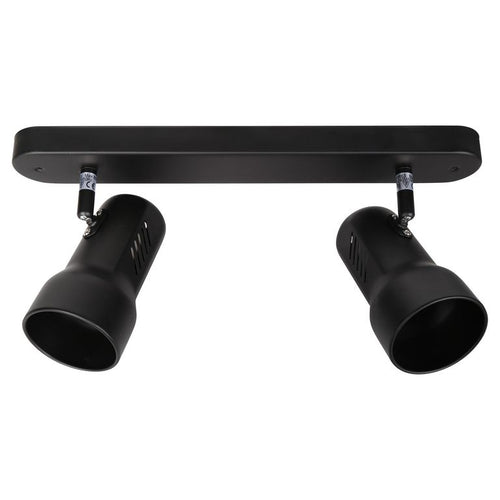 Barra Led R63 2 Luces Metal Negro..