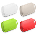 Tabla P/Picar De Plastico 22X34.5 Cm Rojo/Verde/Blanco/Beige