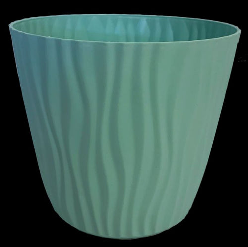 Macetero Autorregante Reciclado De Plastico 23X20 Cm Verde