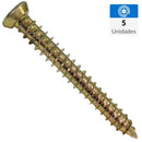 Tornillo Concreto Concreto 6.5 mm 7.5 mm 5 unidad(es)