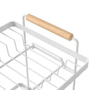 Secaplatos 2 niveles blanco 42x26x34,2 cm
