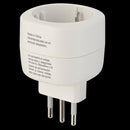 Adaptador Schuko Con Proteccion De Sobretension