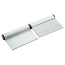 Bisagra de aluminio 145 mm satinado