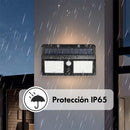 Aplique Exterior con Sensor 10 W IP 65 100 lm Luz Calida