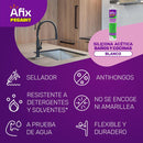 Afix Silicona Bano Y Cocina Blanco 0,280Lt