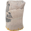 Propack 10 Pares Guantes Policoton Algodon Talla U. Blanco/N