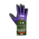 Guante Trabajo De Nitrilo Xs Morado