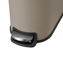Papelero 5 Litros Metal Gris Mate
