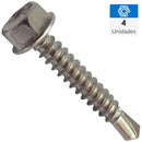 Tornillo Tirafondo Metal 3/4 5.50 mm 4 unidad(es)