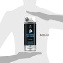 Pintura Removible Spray 0.4 l Satinado negro metalizado