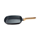 Sarten Grill 28 Cm Aluminio Forjado Negro